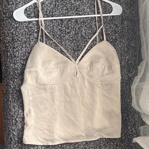 Forever 21 Cream Camisole Top